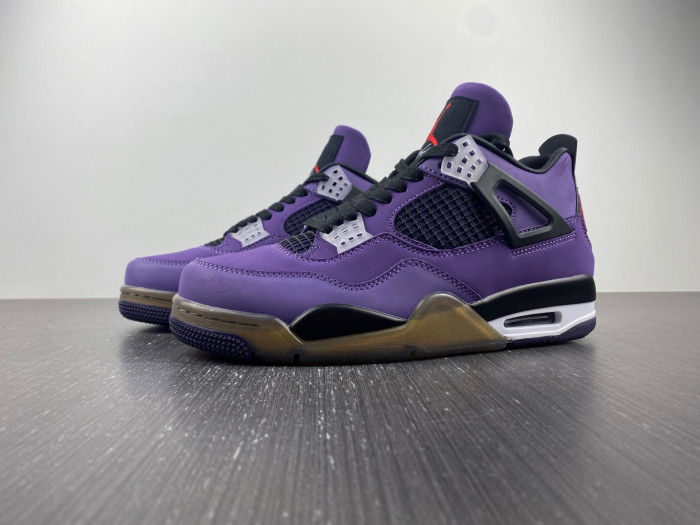 travis scott x air jordan 4 “purple” 308497-510
