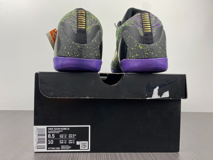 nike kobe 9 low mamba moment 677992-99