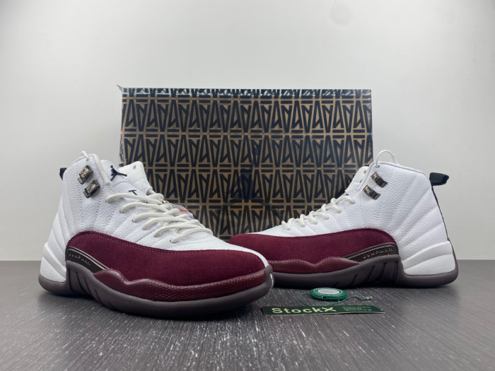 a ma maniére x air jordan 12 “white” dv6989-100