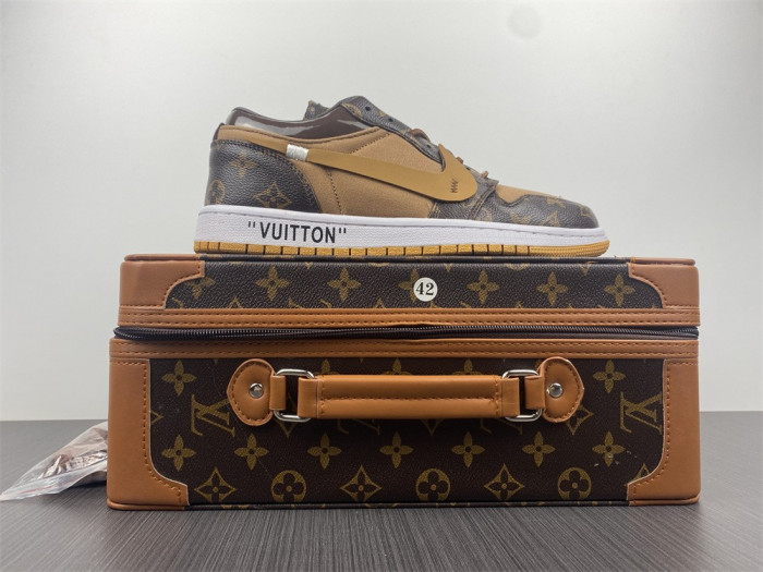 air jordan 1 ow top (with case)