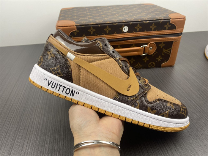 air jordan 1 ow top (with case)