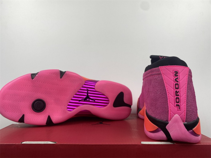 air jordan 14 retro low shocking pink dh4121-600