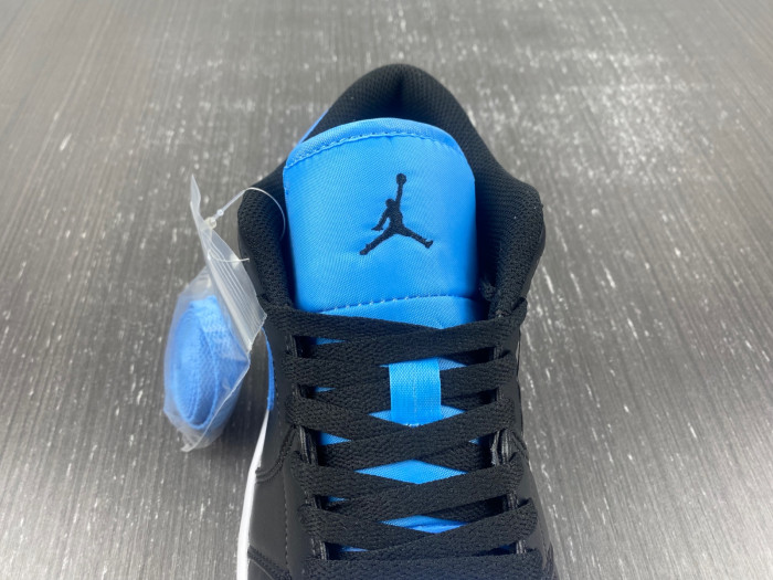 air jordan 1 low “university blue” 553558-041