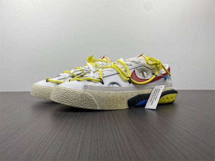 ow x nike blazer low dh7863-100