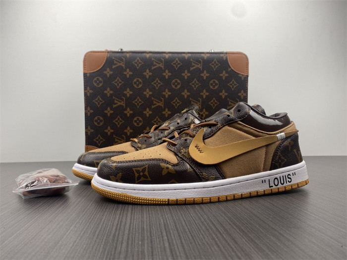 air jordan 1 ow top (with case)