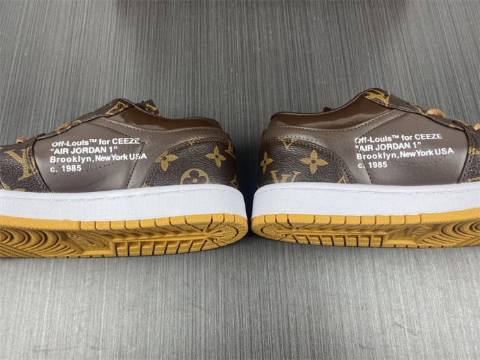 air jordan 1 ow top (with case)