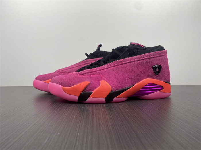 air jordan 14 retro low shocking pink dh4121-600