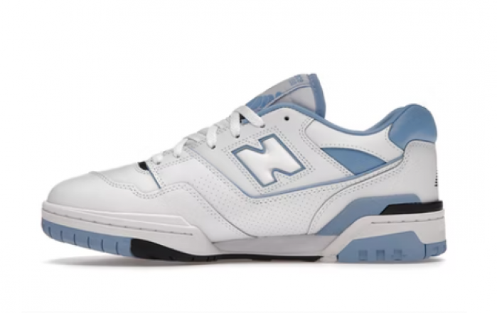 new balance 550 unc white university blue bb550hl1