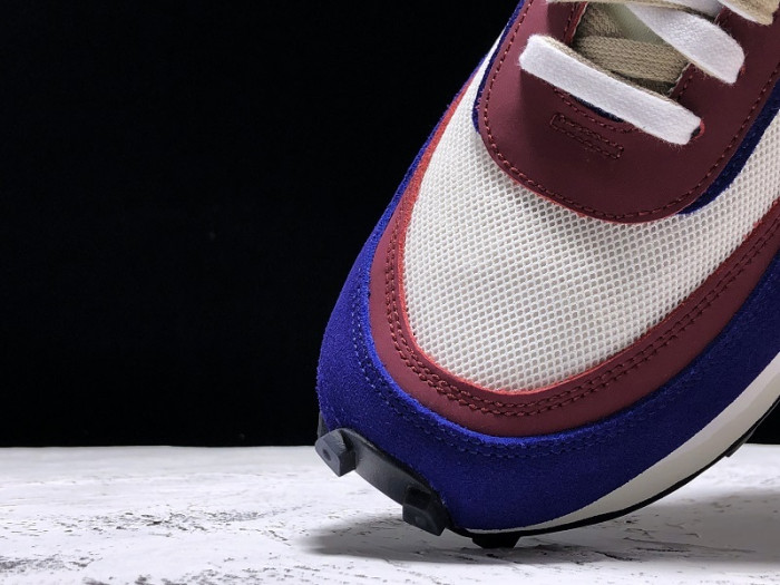 sacai × nike ldv waffle daybreak white blue bv0073-700