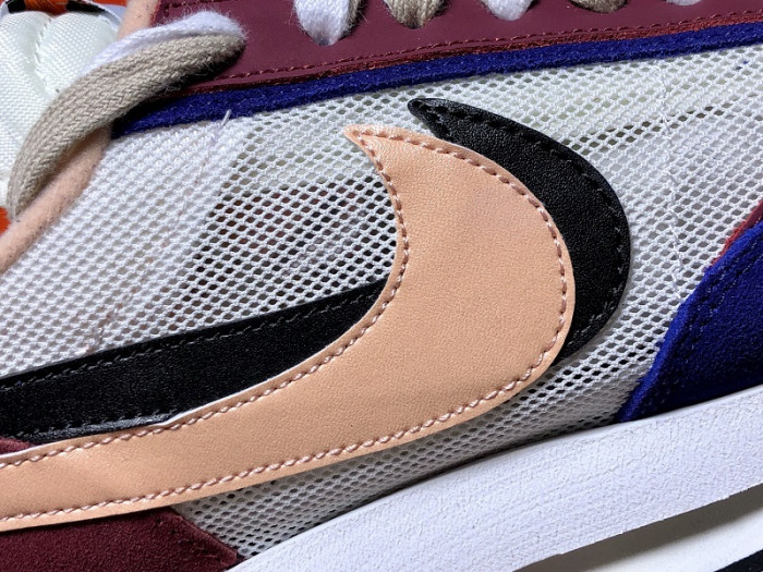 sacai × nike ldv waffle daybreak white blue bv0073-700