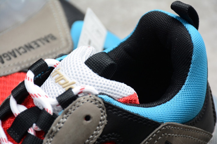 blcg triple s trainers clear sole blue adn red 541624 w09o1 2120