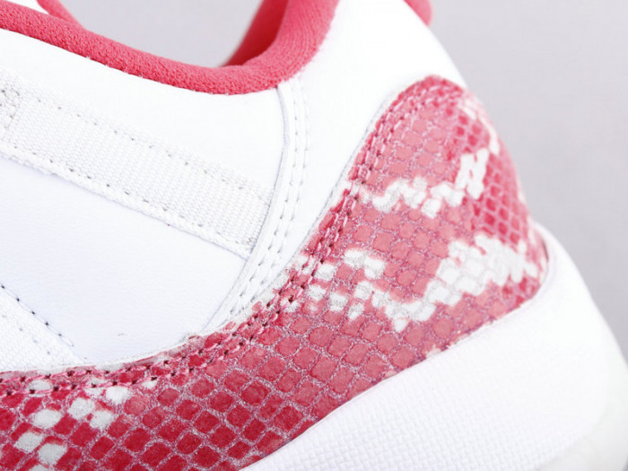 air jordan 11 retro low "pink snakeskin" ah7860-106