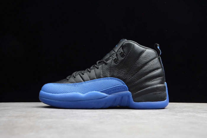 jordan 12 retro black game royal 130690-014