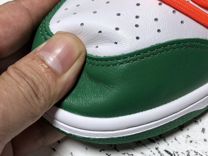 nike dunk low ow pine green ct0856-100