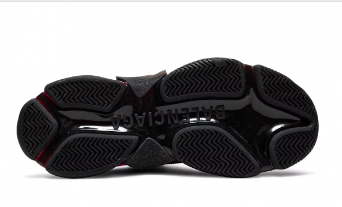 blcg sneaker triple.s.clear sole ‑ black pink neon