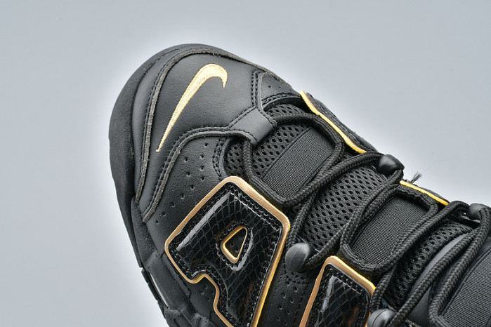 nike air more uptempo “france” black/metallic gold av3810-001