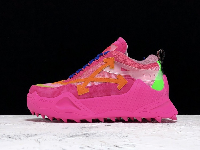 ow c/o odsy-1000 sneaker rose red