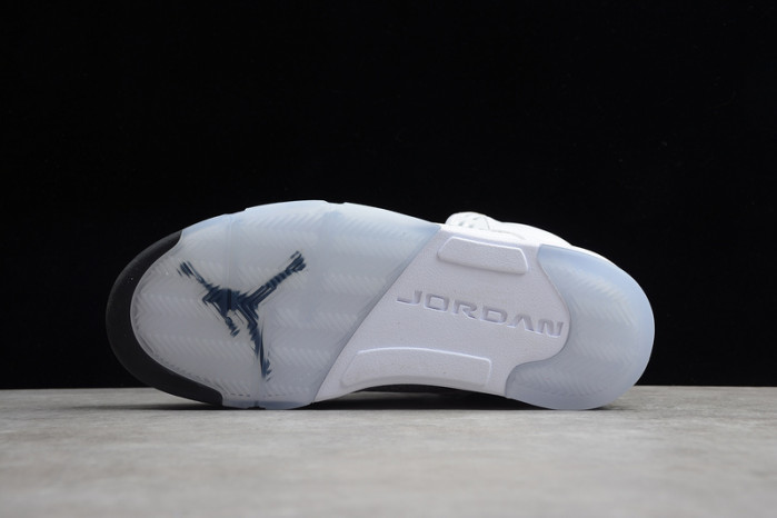 air jordan 5 retro metallic white (2015) 136027-130