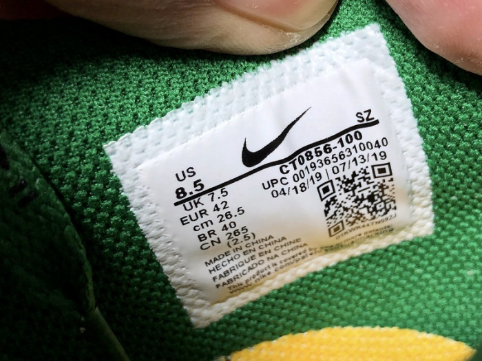 nike dunk low ow pine green ct0856-100