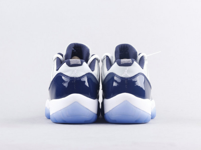 air jordan 11 retro low georgetown (gs) 528896-007
