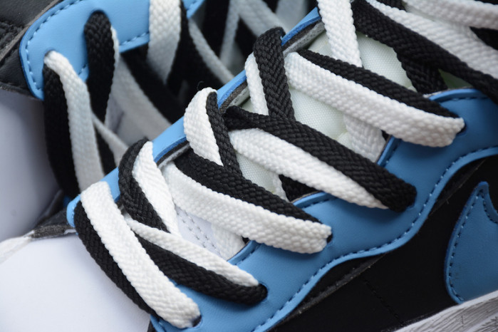 sacai x nike blazer mid university blue bv0072-001