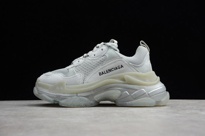 blcg triple s clear sole grey-white 544351 w09o1 1705