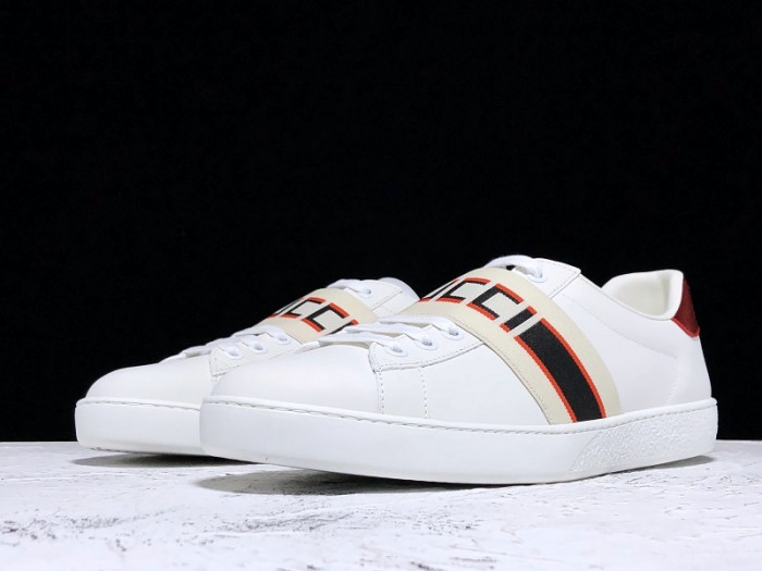 G*u*i ace embroidered low-top sneaker