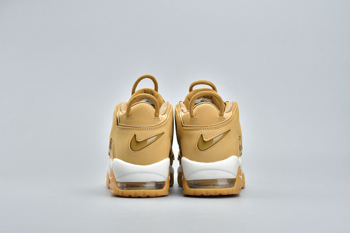 nike air more uptempo prm “wheat” brown aa4060-200