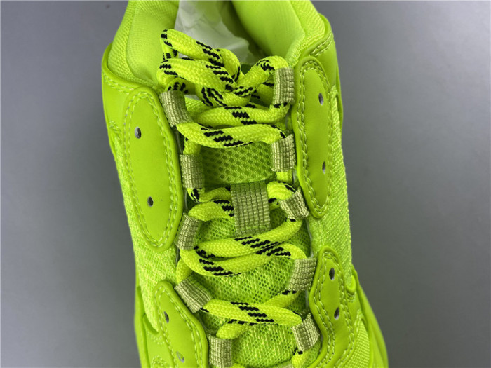 blcg sneaker triple.s.gomma fluorescent green 541624 w2ff1 3720