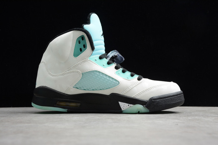 air jordan 5 retro island green cn2932-100