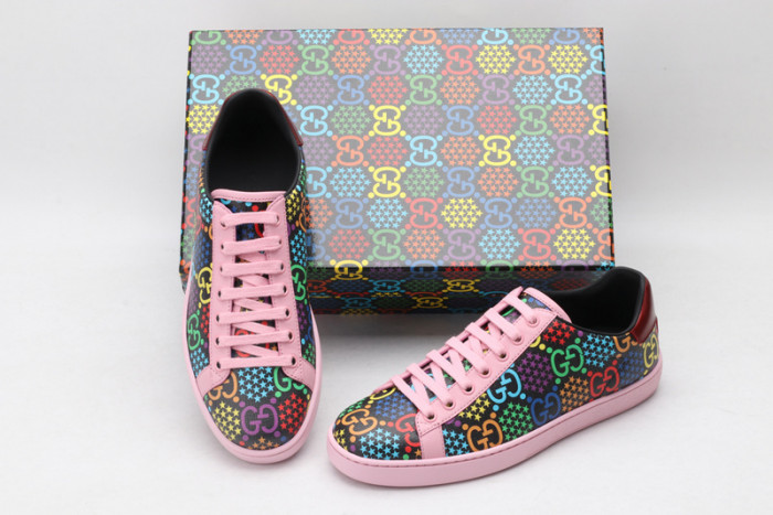 G*u*i ace embroidered low-top sneaker 610085 h2020 1115