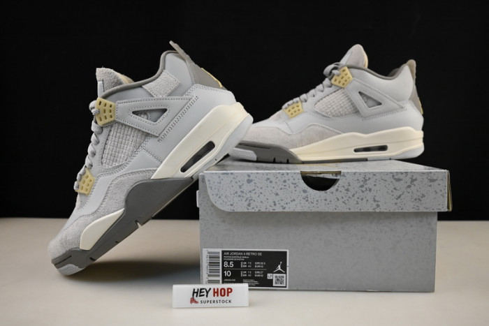 air jordan 4 se craft photon dust dv3742-021
