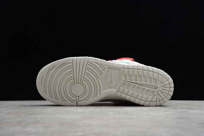 nike dunk low ow white ct0856- 900