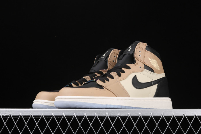 air jordan 1 high premium wmns fossil mushroom ah7389-003