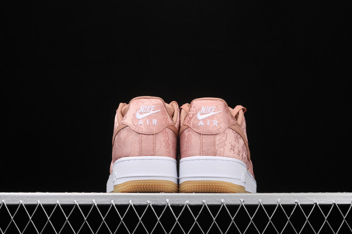 air force 1 low clot rose gold silk cj5290-600