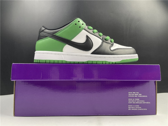 nike sb dunk low classic green bq6817-302