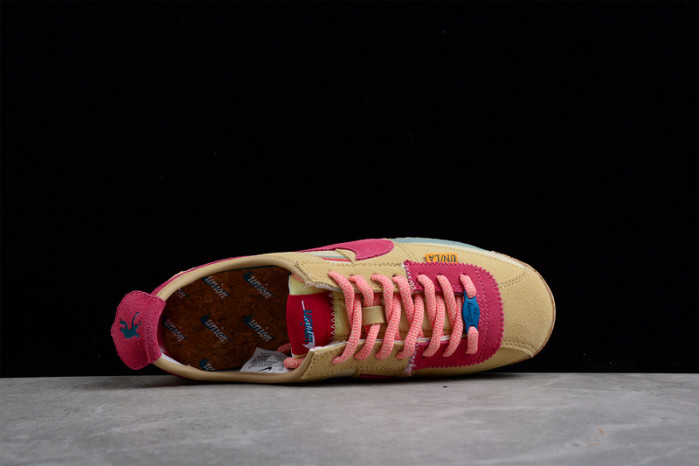 union x nike cortez tan pink dr1413-200
