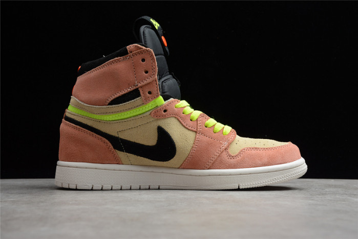 air jordan 1 high switch peach cw6576-100