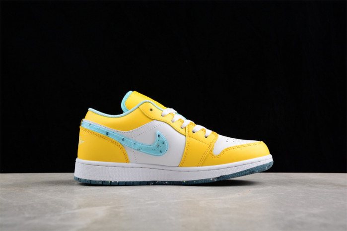 air jordan 1 low gs “citron pulse”dx4375-800