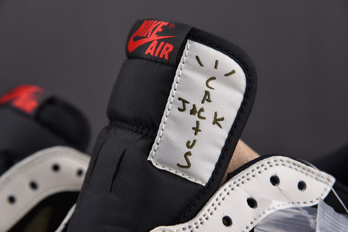 kids travis scott x air jordan 1 low og wmns “olive” dz4137-106