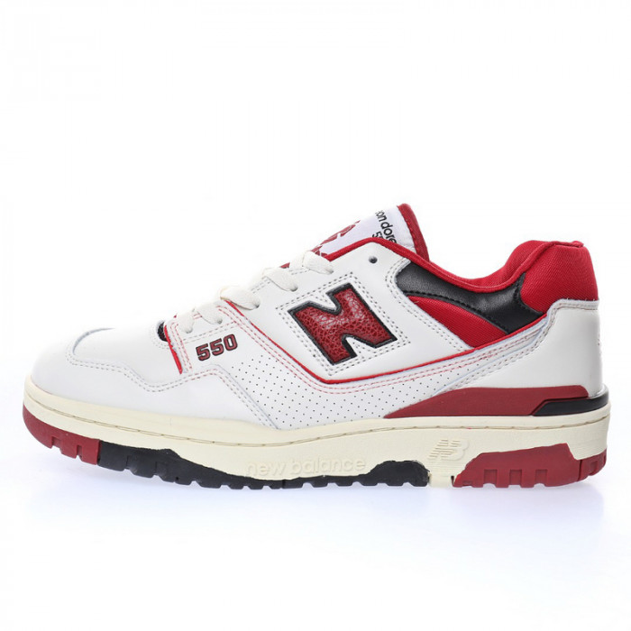 new balance 550 white red bb550se1