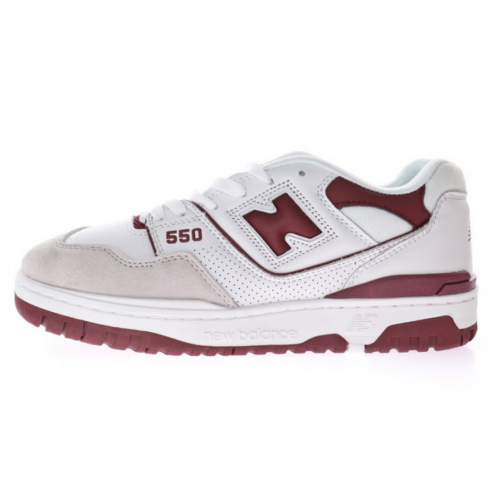 new balance 550 sea salt burgundy bb550li1