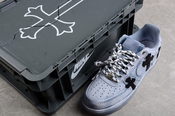 Ch*0me He**ts x air force 1 low blue cw2288-111