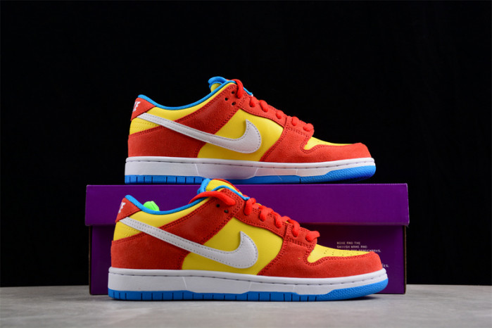 nike sb dunk low pro bart simpson bq6817-602