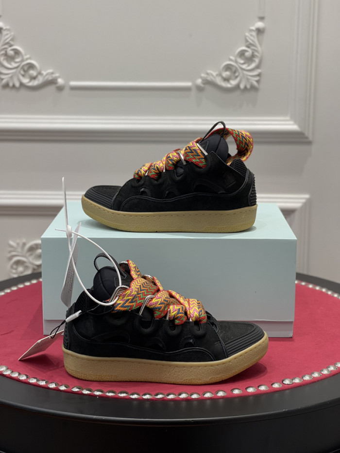 lanvin curb sneaker