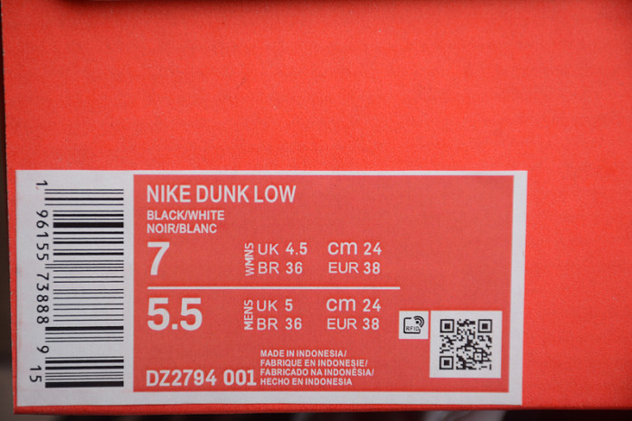nike dunk low twist “panda” dz2794-001