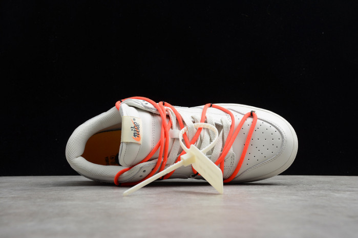 nike dunk low ow white ct0856- 900