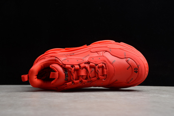 blcg sneaker triple.s.gomma red 524039 w2fa1 7632