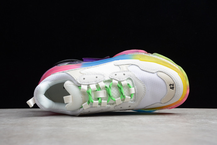 blcg sneaker triple.s.gomma "rainbow" 541624 w09e1 1895