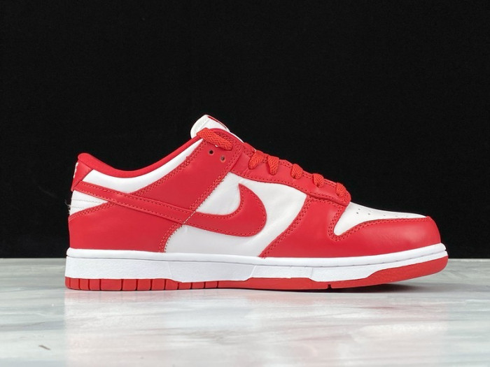 nike dunk low sp “university red” cu1727-100